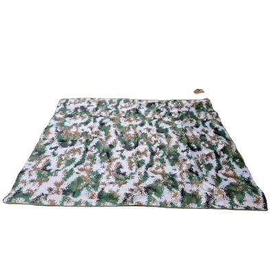 China Wholesale Outdoor Camping Waterproof Light Duty Camouflage Mat Digital Camouflage Thickened Moisture-proof Aluminum Film Mat for sale