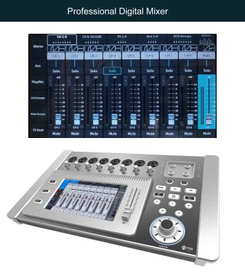 China Build-in-DSP Professional Digital 16 Channel Music Video Mixer Console Sound System DJ Effector DJ Mixer for sale