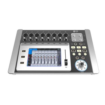 China Build-in-DSP Professional Audio Effector 16 Channel Digital Music Mixer DJ Console with USB Digital Mixer Console for sale