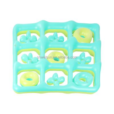 China Water Play Summer Customized Floating Wholesale Inflatable Toys for Water Play Entertainment Kids Inflatable TIC-TAC-TOE for sale