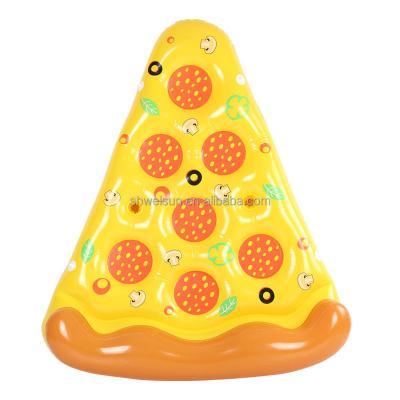 China Water Play Factory Wholesaled Inflatable Water Float Swimming Pool Big Pizza Toys Pool Float for Lakes or Parks Entertainment Pizza Float for sale