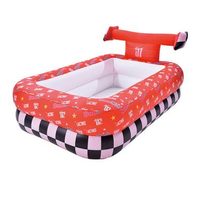 China Family Swimming Pool Racing Car Play Pool inflatable water sports pool floating swimming pool for kids for sale