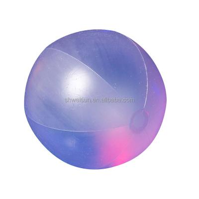 China Water Play 2022 LED PVC Glowing Lighting  Factory Wholesaled New Design High Quality Inflatable Beach Ball for Kid and Adult Water Play for sale