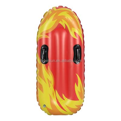 China Outdoor Play 2022 Factory Wholesaled Customization OEM Inflatable Snow Toys Skiing Snowfun Tube Inflatable Sledge with Handles for sale