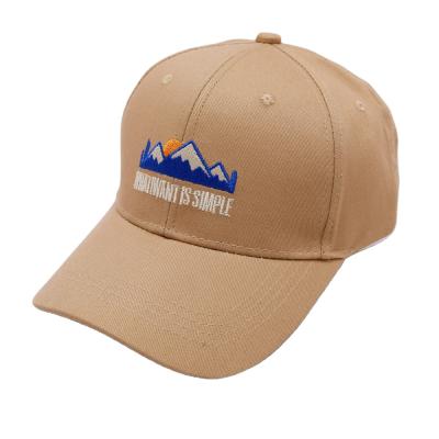 China COMMON Custom Design Embroidered European Logo And American Style Fashion Sports Baseball Cap for sale