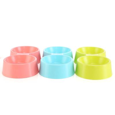 China Sustainable Double Port Pet Bowl , Double Port Dog Bowl , Disposable Plastic Bowl for sale