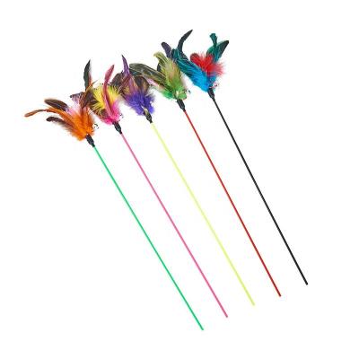 China Viable interactive cat toy, cat toy feather for sale