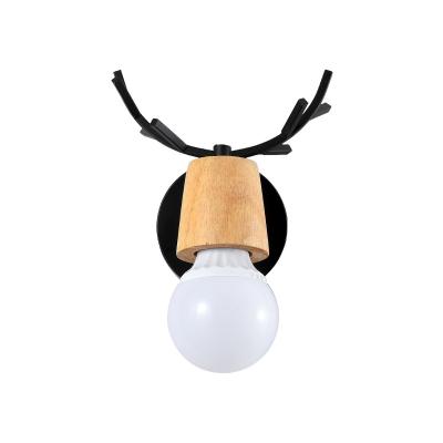 China Nordic Retractable Modern Creative Adjustable Wall Light Gold Bedroom Sconce Rotation Bedside Nordic Wall Lamp for sale