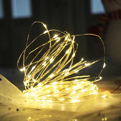 China Light Outdoor Christmas Fairy Lights Wedding Party Decoration Light LED Xmas Living Room Bedroom Garden String Light Holiday Decoration for sale