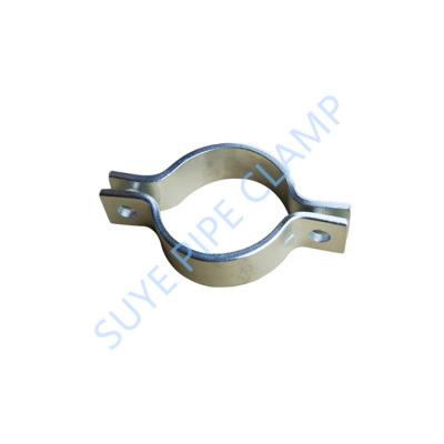 China Heavy Duty Pipe Clamp Stainless Steel Flange With Two Bolts for sale