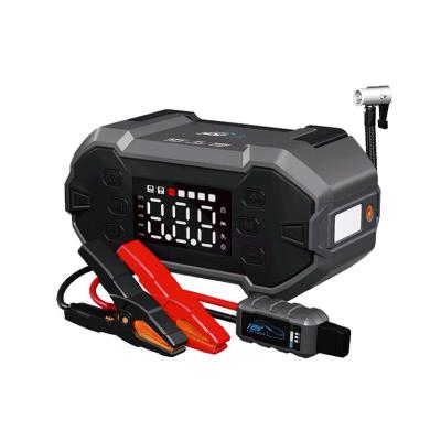 China Multi-Functions 4 In 1 Powerful Portable Car Tire Pump Jump Starter for High Pressure for sale