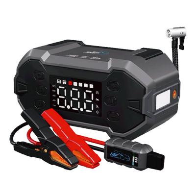 China Jump Start Your Vehicle in Seconds with this 12V Portable Jump Starter and Mini Air Pump for sale