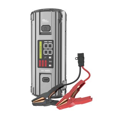 China Input PD 65W Green Keeper UltraSafe High Discharge 3000A Battery Jump Starter For Vehicles Truck Car for sale