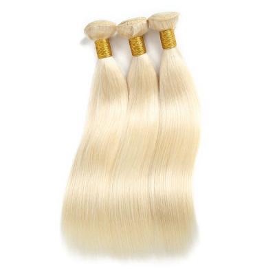 China Raw Virgin Indian Remy Hair Extension Straight Wave Virgin Hair Straight From India 613 Platinum Blonde Closure for sale