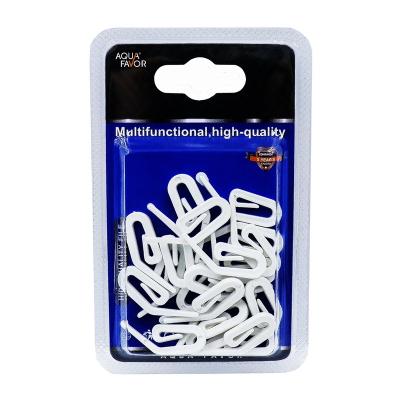 China Easy Installation Packaging Ring Hooks Plastic Track Weight Customizable Shower Curtain Slider Pin Hook Slider Bathroom for sale