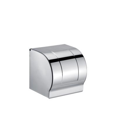 China Direct Selling Single Wall Stainless Steel Paper Towel Rack With Roll for sale