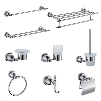 China Excellent 2019 New Process Stainless Steel Luxury Home Hotel Bath Set Accessories Bathroom for sale