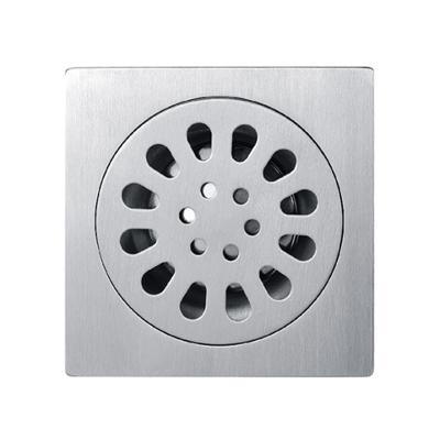 China Single Shower Floor Drain Square 304 Stainless Steel Bathroom Types for sale