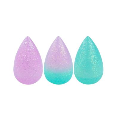 China Custom Natural Recycle Glitter Makeup Blender Silicone Make Up Sponge TC-MS015 for sale