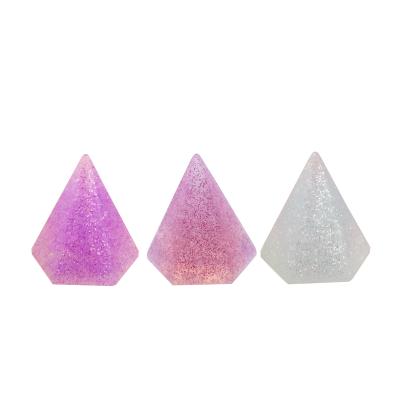 China Private Label Vegan Glitter Beauty Sponge Silicone Diamond Makeup Sponge TC-MS016 for sale