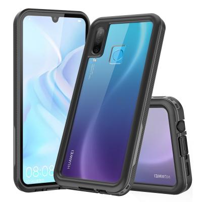 China Anti-fall Soft TPU Hard PC Structure Transparent Waterproof Back Cover Phone Case For Huawei P20 P30 P40 Mate20/30 for sale