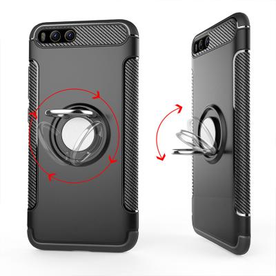 China Anti-drop For Note 9 Xiaomi 10 Redmi Note 8 Heavy Duty Armor Protective Case With Useful Magnetic Ring Kickstand for sale