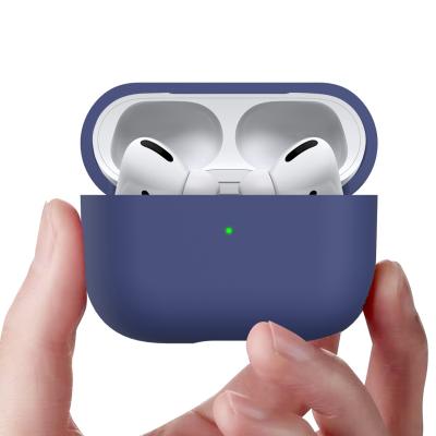 China Lightweight Triple Layer Multi-protection Silicone PC Combination Structure Earphone Case For AirPods pro for sale