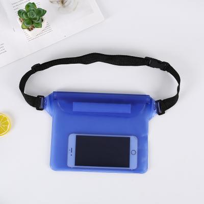 China Universal Waterproof Waterproof Dry Pouch Phone Waist Protector Bag Compatible For Iphone Samsung Huawei Xiaomi Using In Water Activities for sale