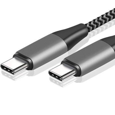 China Strong Durable Tablet TYPE-C Cable Double Head Data Transfer 60W Fast Fast Charging Line For Macbook Pro for sale