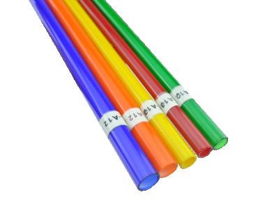 China NeonPro Brand 8mm 10mm Glass Neon 12mm Materials Colored Tubing Glass Single Coated Tube Neon Glass Tube for sale