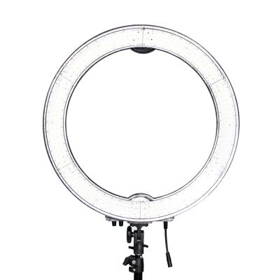 China 18 Inch 65W 480 LED Nail Lamp Dimmable 3200K-5600K Battery 3200K-5600K Dimmable Makeup Ring Light With 2m Tripod Stand for sale