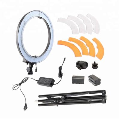 China PORTABLE Photographic Lighting 18 Inch Led Beauty Lamp 55W Selfie Ring Light for sale