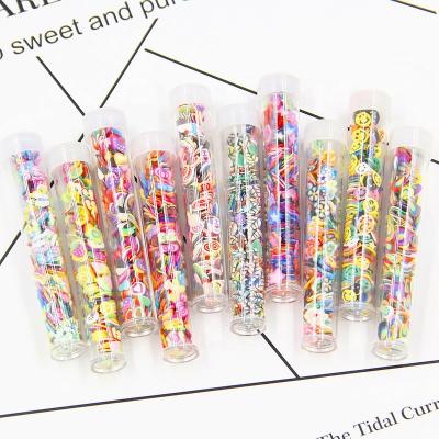 China PVC pearl fruit crystal piece foam ball 10 color glitter set for cell phone shell jewelry accessories diy material parts for sale