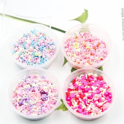 China Polymer DIY Handmade Jewelry Making Accessories Color Pearl Beads with Polymer Clay Sprinkles for sale