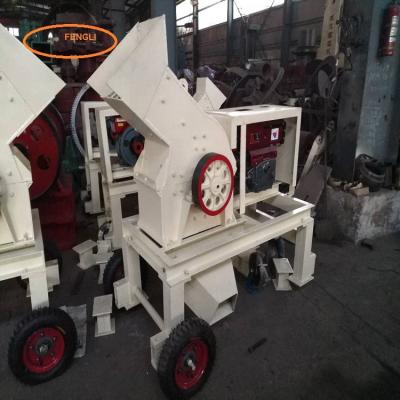 China energy & Diesel Engine Mining Mobile Hammer Mill Crusher PC600x400 for sale