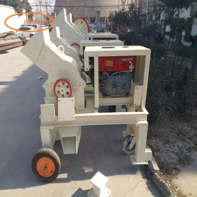 China energy & Diesel Engine Mining Mobile Hammer Crusher Plant PC500x350 for sale