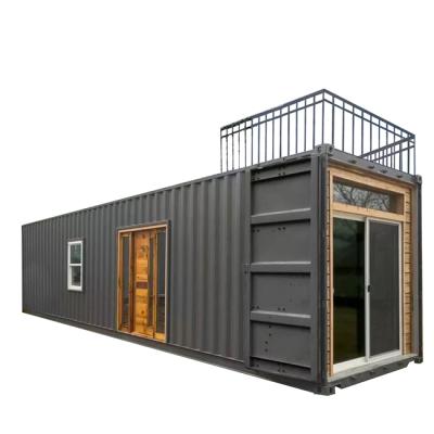 China Modern Light Steel Prefab Container House / Villa For Sale for sale