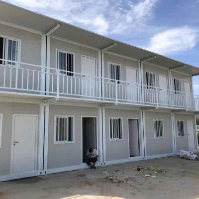 China Modern Container House Small Shipping Container Homes Luxury Standard White House for sale