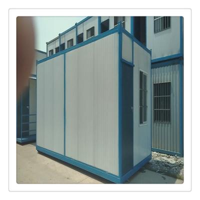 China Modern Two Chamber Prefab 40ft Flat Pack Shipping Container House Flat Pack Container 3mts for sale