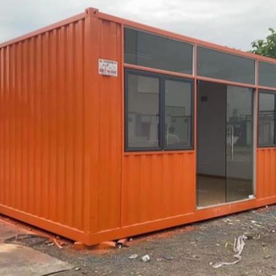 China New Design Modern Luxury Expandable Container House Prefab Container Store With Balcony For Wholesale for sale