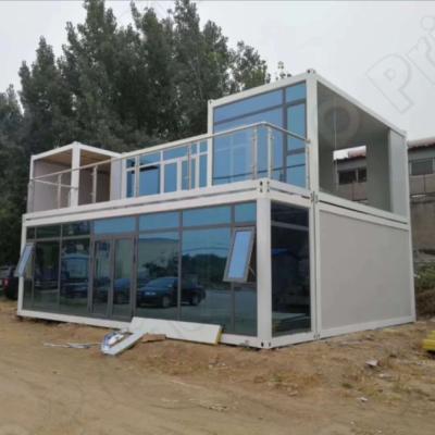 China Modern Container House For Labor Camp / Hotel / Office / Workers Accommodation / Apartment for sale