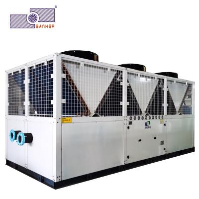 China Industrial Cooling Solutions Industrial Air Cooled Water Cooling Screw Chillers Unit for sale