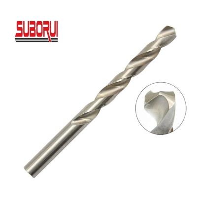 China Metal Drilling Fully Ground German Workman Length Hss Cobalt Shank Drilling Tool DIN338 For Steel Stainless Steel Hole Drilling for sale