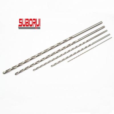 China Hss Metal High Speed ​​Steel Straight Extension Aircraft Extension Extra Long Shank Twist Drill Bit Set for sale