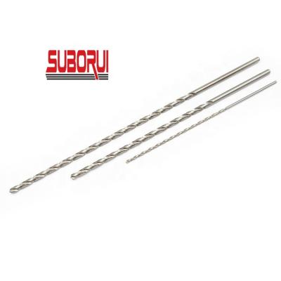 China 6 Inch Extra Long Twist Drill Bits Straight Extension Metal Drill Bit Hss Shank Aircraft For Metal Stainless Steel Aluminum Drilling for sale