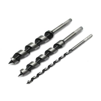 China High Quality Carbon Steel Single Flute Wood Drilling Rig Wood Drill Bit For Wood Deep Drilling for sale