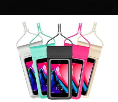 China 2022 high quality waterproof bag waterproof tpu transparent mobile phone case seller for sale