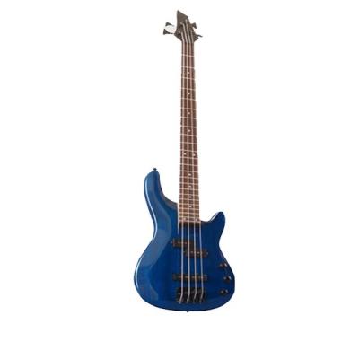 China Solid Wood Customized 12 String Blue Electric Guitar With Kit And Necks for sale