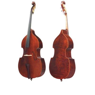 China Spruce Laminated Hardwood Double Bass with Double Base Rack for sale