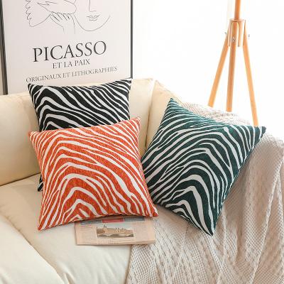 China Zebra Ripple Modern Sustainable Lightweight Dot Pillow Simple Cushion Sofa Pillow for sale